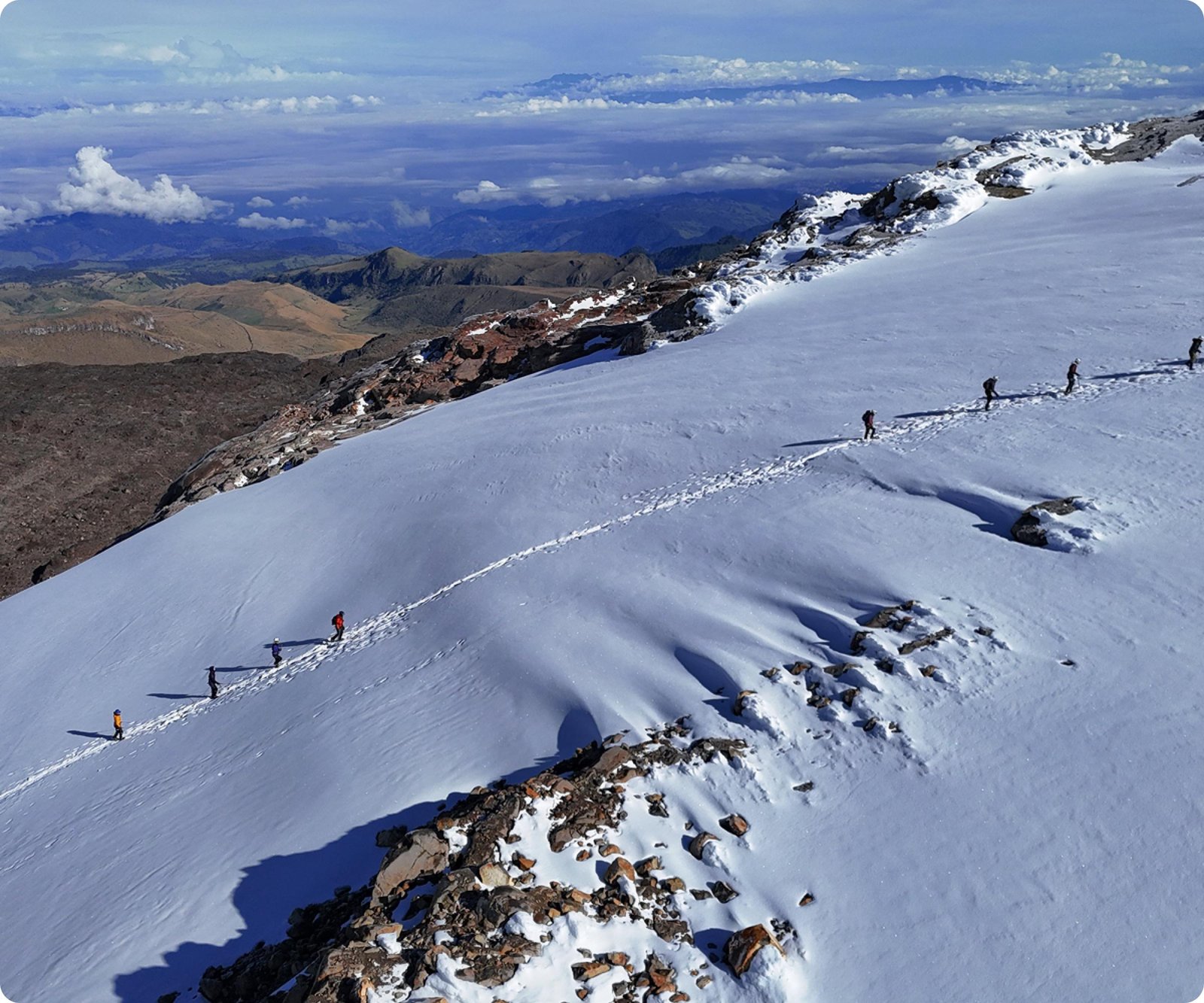CUMBRE Y TRAVESIA NEVADO SANTA ISABEL 3 DIAS