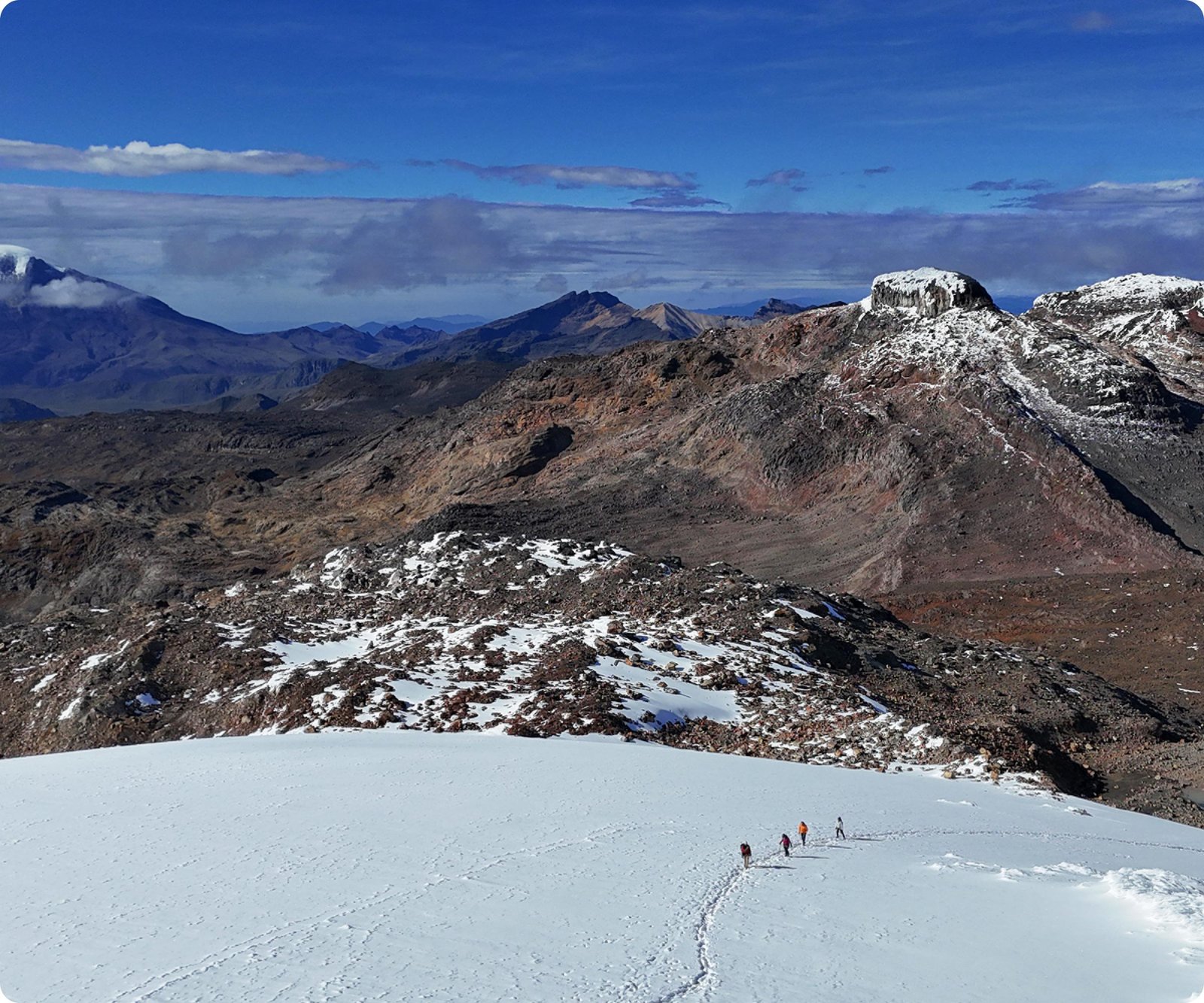 CUMBRE Y TRAVESIA NEVADO SANTA ISABEL 3 DIAS